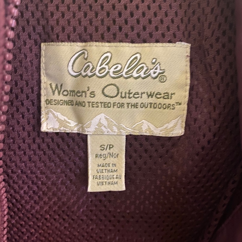 Cabela's Packable Lightweight Rain Jacket Small - image 3